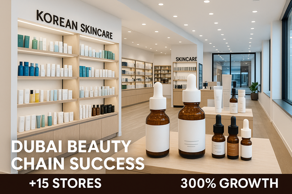 Dubai Beauty Chain Success Story - 350x200